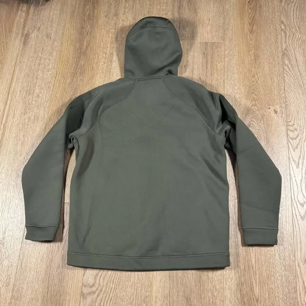 Nike Therma-FIT Sphere Max Olive Green Full Zip Hoodie Men’s Large - Picture 3 of 10